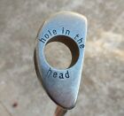 Rare putter de golf vintage Wilson "Hole In The Head" 35,25" RH