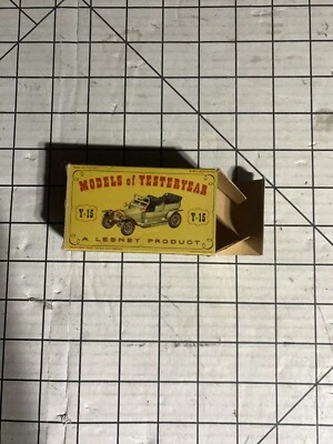 Matchbox Lesney Yesteryear 15 a Rolls Royce Silver Ghost Empty Repo B363 - Image 1 of 2