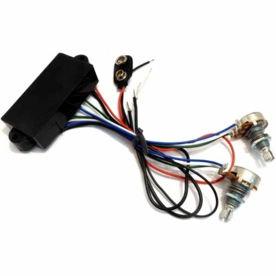 GUITAR ANATOMY Guitarra ecualizador de 2 bandas multiusos circuito integrado Artec MT2