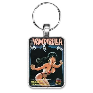 Vampirella #2 Cover Key Ring or Necklace Vampire Dracula Horror Comic Book - Picture 1 of 7