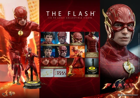 Hot Toys The Flash 1/6th scale The Flash Collectible Figure MMS713 Cover