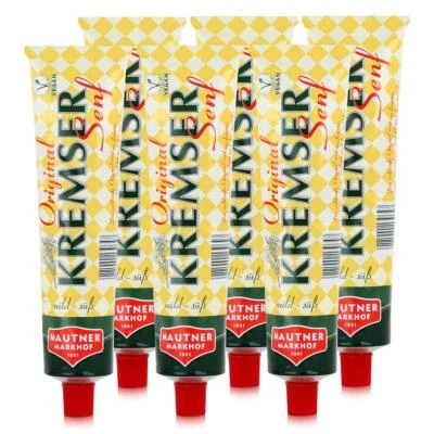 Mautner Kremser Senf 200g - Das mild-süße Original (6er Pack) - Bild 1 von 4