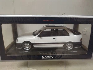 PEUGEOT 309 1988 GTi MEIJE WHITE 1:18 NOREV 181888 NV - Imagen 1 de 3