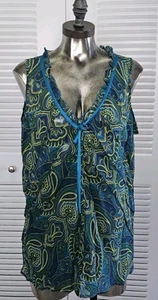 Liz Claiborne Women's Sleeveless Blouse Sz 16. - Picture 1 of 5