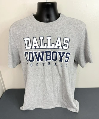 Camiseta deportiva de fútbol americano con cuello redondo de los Dallas Cowboys para hombre talla grande Foto 1 de 4
