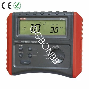 Probadores de RCD (ELCB) UNI-T UT585 RAMPA AUTOMÁTICA Fuga Disyuntor Mete - Imagen 1 de 4