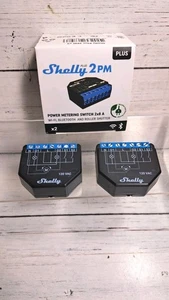 Shelly Plus 2PM UL WiFi 2 Canali Interruttore Relè Intelligente con Misurazione di Potenza... - Foto 1 di 9
