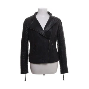Nü by Staff-Woman, Bikerjacke, Damen, Größe: S, Schwarz, Polyester/Leder #zQp - Bild 1 von 5