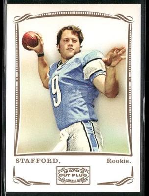 Matthew Stafford Rookie RC 2009 Topps Mayo Detroit Lions - Image 1 of 2