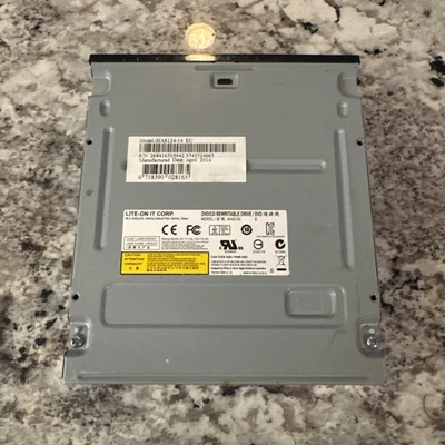 Lite-On IHAS124-04 24X SATA DVD CD Dual Layer Optical Drive 5.25" PC Tested - Image 1 of 4