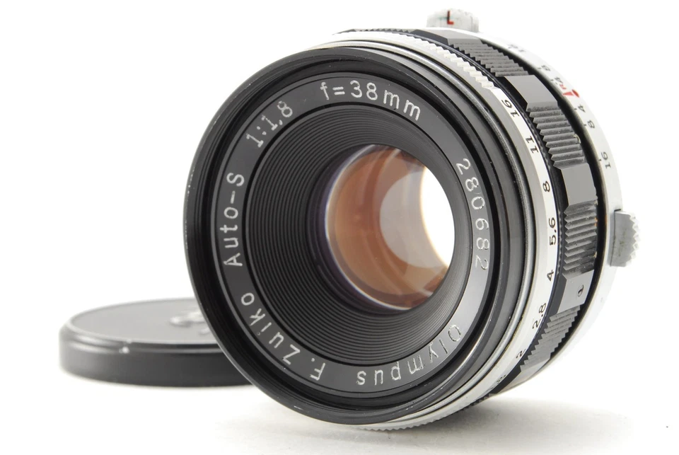 Lente TTL CLA'd [COMO NUEVA] Olympus Zuiko 38 mm f/1,8 para PEN F FT FV de... - Imagen 1 de 4