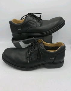 Clarks Rockie Lo GTX Herren - UK 11 G - Leder Gore-Tex Wasserdicht Schuhe Schwarz  - Bild 1 von 10