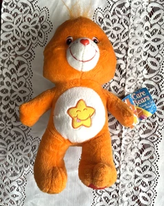 Vintage American Greetings 2003 Care Bears Laugh-A-Lot Bär mit Etikett NEU - Bild 1 von 3