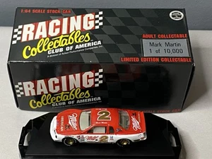 Action Mark Martin #2 Miller Ford Thunderbird 1:64 NASCAR Diecast Car - Picture 1 of 5