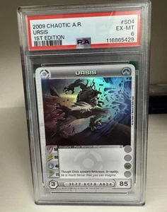 2009 Chaotic Ursis #S04 1st Edition PSA 6 EX-MT - Picture 1 of 3