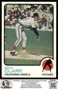 1973 Topps #636 Rick Clark California Angels 1973T - Picture 1 of 2