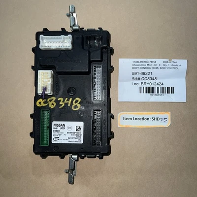 Nissan Altima 2008 módulo de control de carrocería BCM OEM 284B1 JA02A Foto 1 de 4