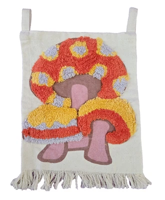 Tapiz de setas Urban Outfitters colgante en la pared bandera mini copetudo algodón boho Foto 1 de 4