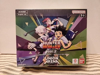 UNION ARENA HUNTER X HUNTER Vol. 2 CAJA DE REFUERZO SELLADA Foto 1 de 3