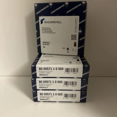 4x Kolbenringsatz 800057110000 KOLBENSCHMIDT für RENAULT OPEL NISSAN - Bild 1 von 4