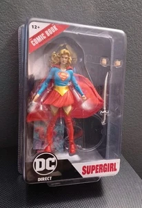 MCFARLANE TOYS DC DIRECT SUPERGIRL WOMAN OF TOMORROW PAGE PUNCHER - W/COMIC BOOK - Picture 1 of 6