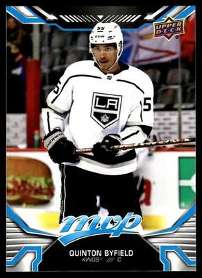 2022-23 Upper Deck MVP #198 Quinton Byfield Los Angeles Kings Hockey Card - Image 1 of 2