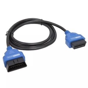 OBD2 Verlängerung Kabel 1.5m 16pol Stecker Buchse Schutz Adapter OBD 2 Diagnose - Bild 1 von 1