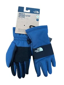 NWT The North Face Men's Shady Blue Size Large Sierra Etip Gloves 426 - Picture 1 of 6