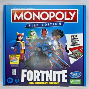 MONOPOLY Flip Edition: Fortnite Board Game - Picture 1 of 4