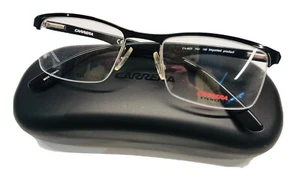 Carrera 6623 Eyeglass Frame 7A1 Black/Ruthenium 52mm Authentic with Case - Picture 1 of 6