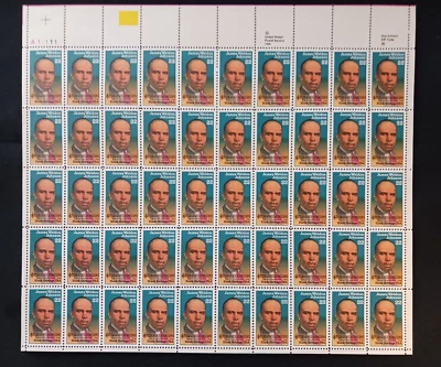 Scott #2371 22 cent James Weldon Johnson Sheet of 50 Stamps - Image 1 of 2