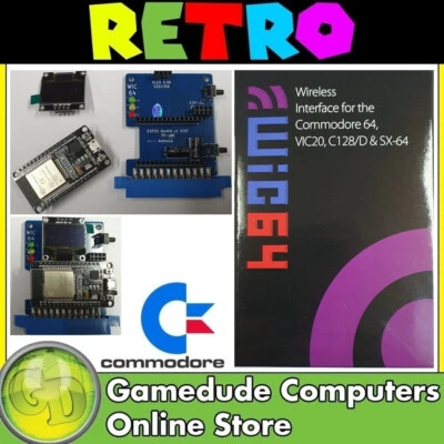 WIC64 Wireless Interface for the C64, VIC20, C128/D and SX64  -[F05] - Image 1 of 4