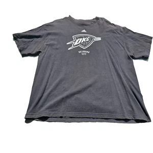 Adidas OKC Thunder T-Shirt Herren XXL schwarz - Academy Sports 2008 NBA Tee - Bild 1 von 16