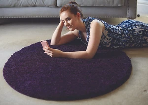 My Rug Buddy Mat Purple Various Sizes Stain & Fade Resistant Rug Absorbent - Picture 1 of 8