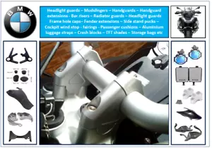 BMW R1250GS R1200GS GSA ADV 2014 - 2025 HANDLEBAR RISERS UP & BACK - PAIR OF - Picture 1 of 12