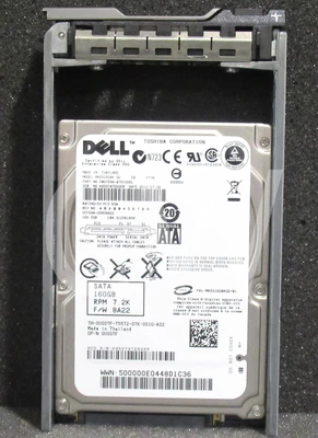 U007F 0U007F Dell 160GB 7.2K 3G 16MB 2.5in SATA Hard Drive - Image 1 of 3