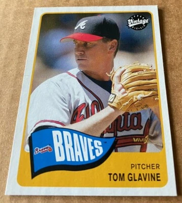 TOM GLAVINE 2003 UPPER DECK VINTAGE Card #34 NM-MT Condition - Image 1 of 2