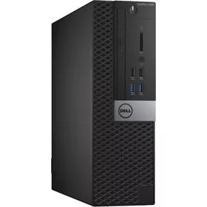 Dell Desktop i7 Computer PC SFF Up To 32GB RAM 1TB SSD/HDD Windows 10 Pro Wi-Fi - Picture 1 of 4