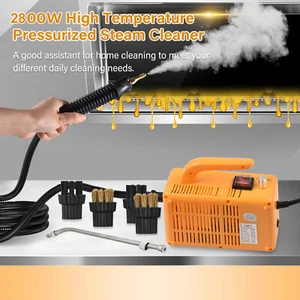 Pulitore a Vapore Alta Temperatura Pressurizzato Portatile Autocontrollo Pulizia 1700W - Foto 1 di 11