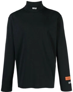SUDADERA HOMBRE HERON PRESTON HPNY LOGOTIPO CUELLO DE TORTUGA HMAB027C99JER0021001 - Imagen 1 de 5