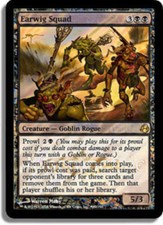 1x Earwig Squad - Foil - Launch Promo LP, English MTG Prerelease Cards