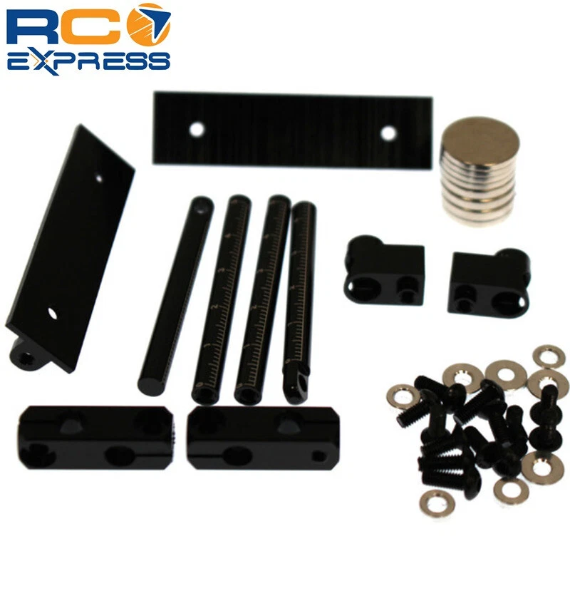 Racers Edge Aluminum Magnetic Body Mount Set 1/10 Drift Cars Full Post  RCE1032 - Image 1 of 1