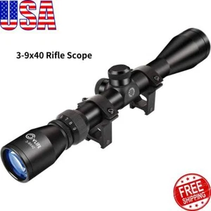 CVLIFE 3-9x40 Rifle Scope Crosshair Optics Reticle Air Sniper Hunting - Picture 1 of 10