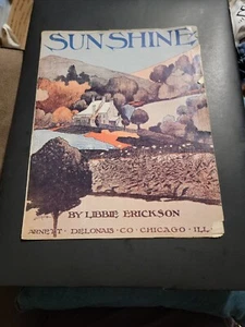 SUNSHINE MUSIC SHEET EARLY 1900s - Picture 1 of 5