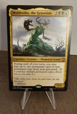 MTG Muldrotha, the Gravetide Dominaria 199/269 Regular Mythic - Image 1 of 2