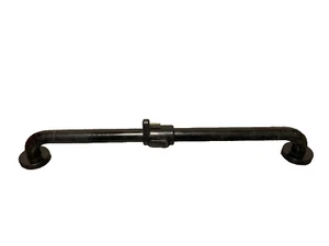 Authentic 1980s HEWI Vibrant Black Towel Rail Rack, German Post-Modern Design - Picture 1 of 10