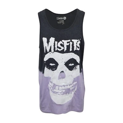 MISFITS LOGO SKULL MENS TWO TONE  TANK TOP - Image 1 of 4