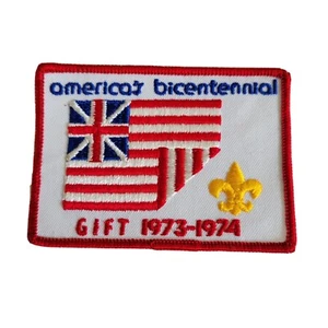 Boy Scouts - patch America's Bicentennial Heritage 1973-74 Red White and Blue - Picture 1 of 5