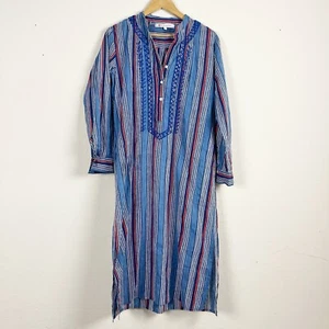 Ro’s Garden Stripe Maxi Cotton Dress Size Small - Picture 1 of 6