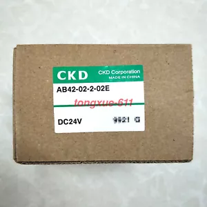 One New Solenoid valve For CKD AB42-02-2-02E DC24V Via FedEx or DHL - Picture 1 of 2